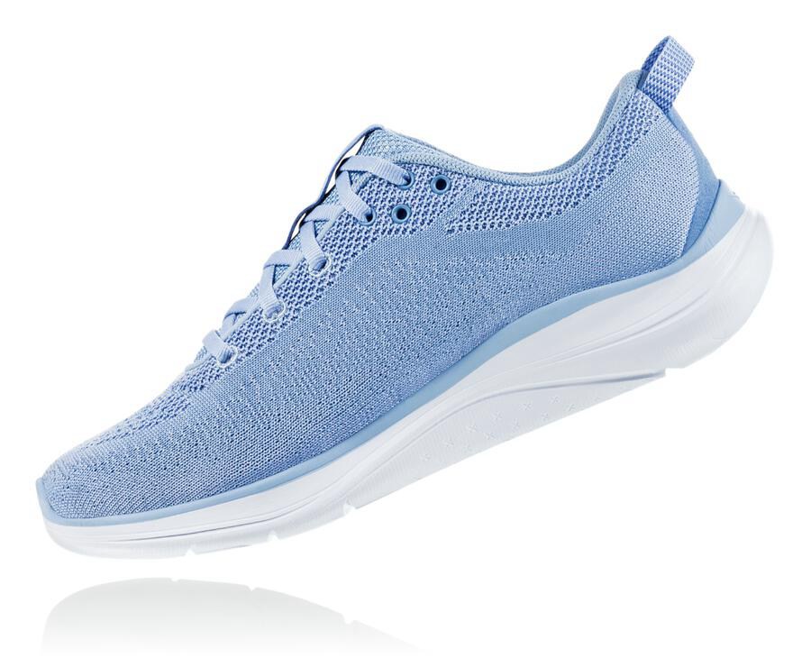 Hoka One One Tenisky Damske Modre/Biele - Hupana Flow - 26853-NCRP